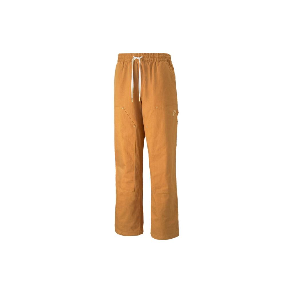 Puma x Rhuigi Double Knee Pants Desert Tan Unisex Bottoms 539509-87