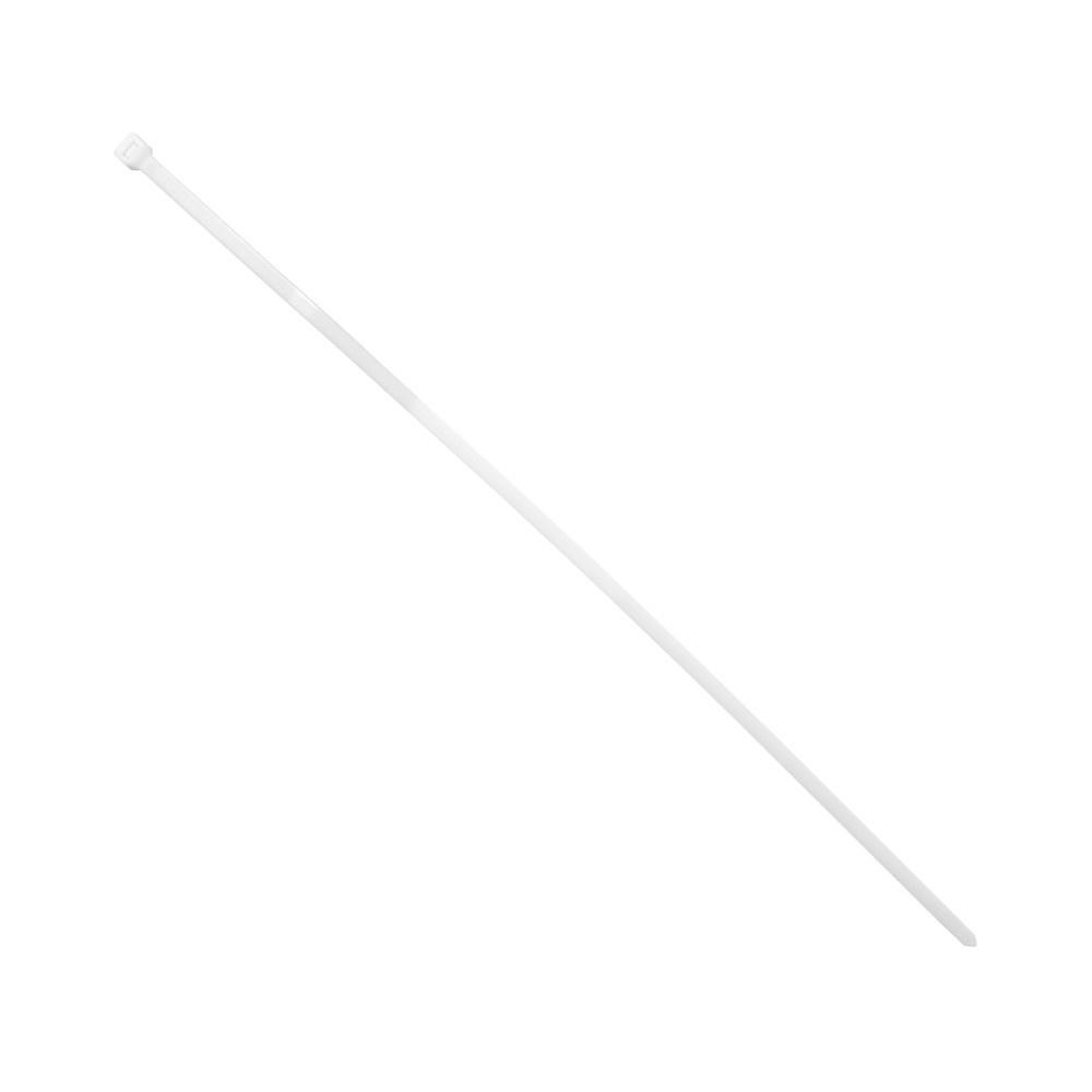 Opaska Kablowa Zaciskowa Trytytka 533 X 7,6 Mm Biała Mocna 100 Szt