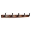Various Hook Elegant Coat Rack for Wall Mounting Designs for Efficient Use in Bedrooms and Kitchens Storage Solution