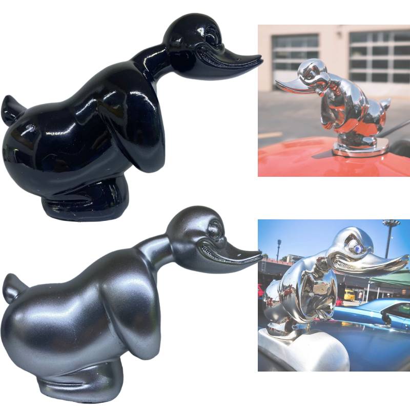 Angry Ornament Duck Resin Model Figurine For Car Motorcycle Decor Gift Convoy