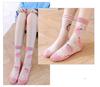 1Pair Japanese Korea Style Socks Women's Casual Creative Transparent Silk Trend Fruit Print Ultrathin Glass Silk Socks