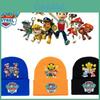 Paw Patrol Knitted Acrylic Hat Thermal Insulated Roll Brim For Winter Outdoor Unisex Adults