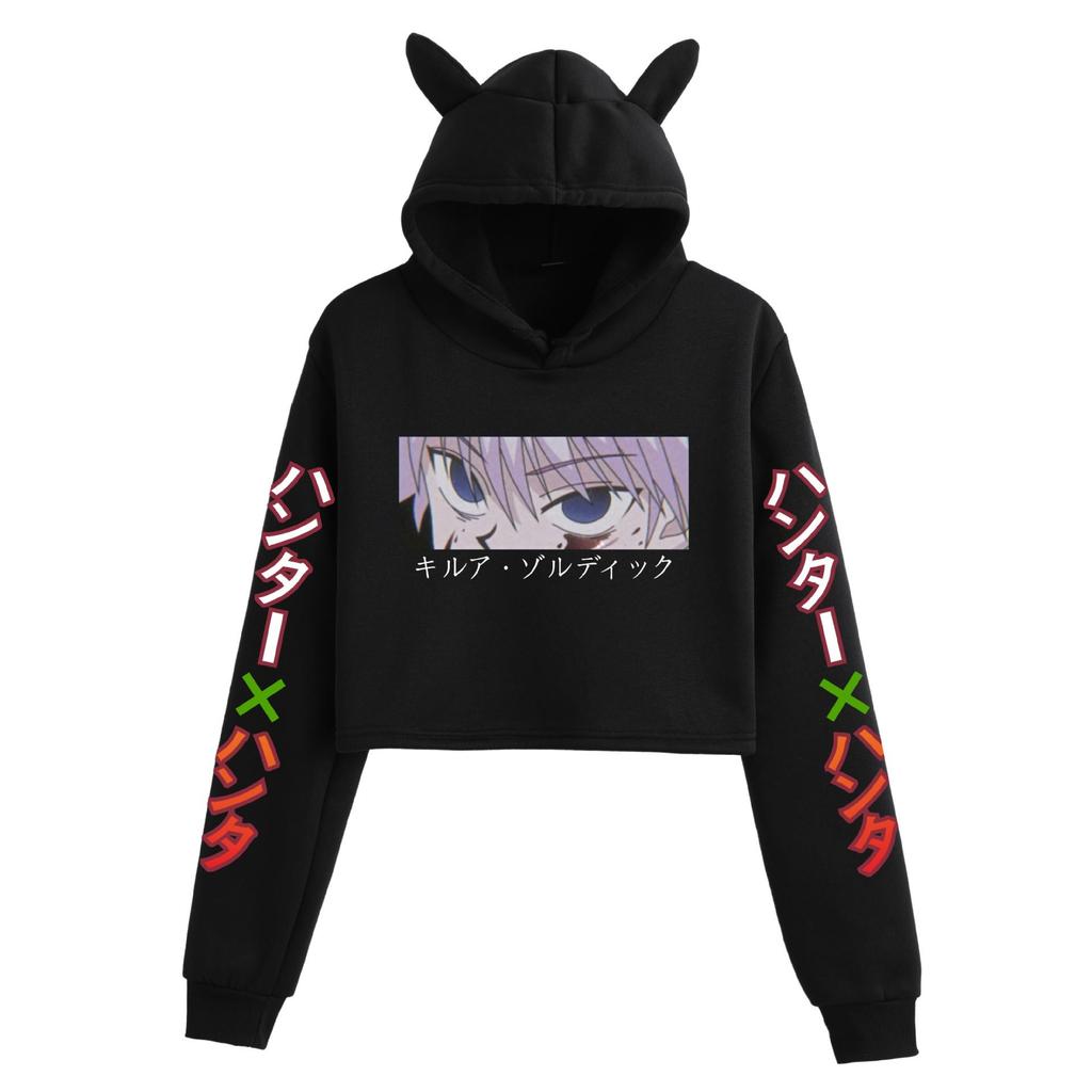 Hot Selling HUNTER x HUNTER Casual Cat Ear Women's Hoodie