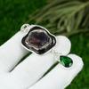 Natural Super 23 Amethyst Gemstone Pendant 925 Sterling Silver Jewelry For Women