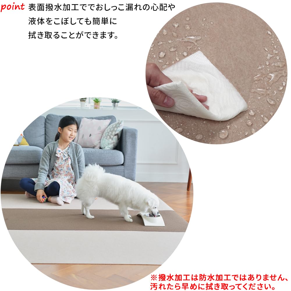 in Pet Water Protective Sticks to the Protects Deodorizing [Made Japan] Mat, 60x240cm, Thickness Approx. 3mm, Repellent, Anti-Slip, Mat, Floor,