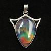 Natural Opal Pendant 38 ct Pear 925 Sterling Silver Gems October Birthstone for Gem Collections