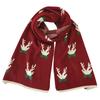 Christmas Gift Japanese Knitted Wool Scarf Female Autumn and Winter Korean Version Student Long Style Thickened Versatile Scarf Tide