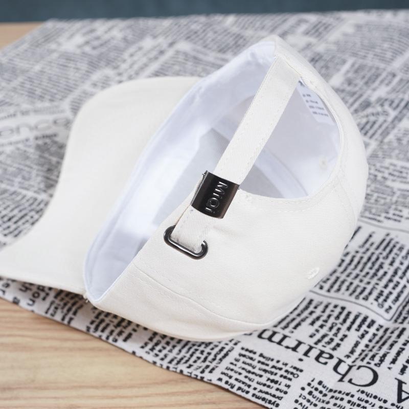 Unisex Hard Top Baseball Cap With Letter Embroidery Sun Protection Brim Hat For Couples Kids Outdoor Casual Wear