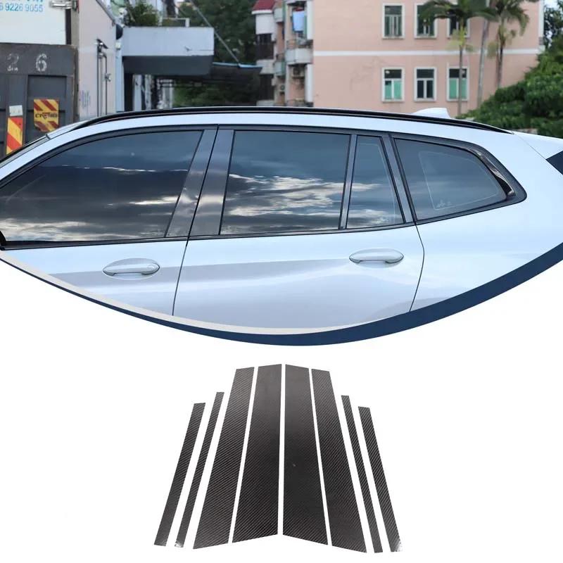 For BMW X3 G01 2018-2022 Car B Pillar Trim Cover Center Window Outer Pillar Post Panel Cover Auto Accessories