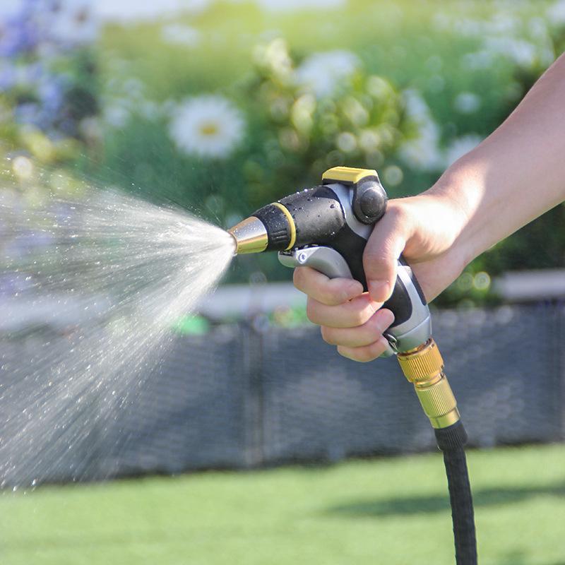 High-Pressure Rubberized Water Gun for Cleaning, Watering, and Car Wash