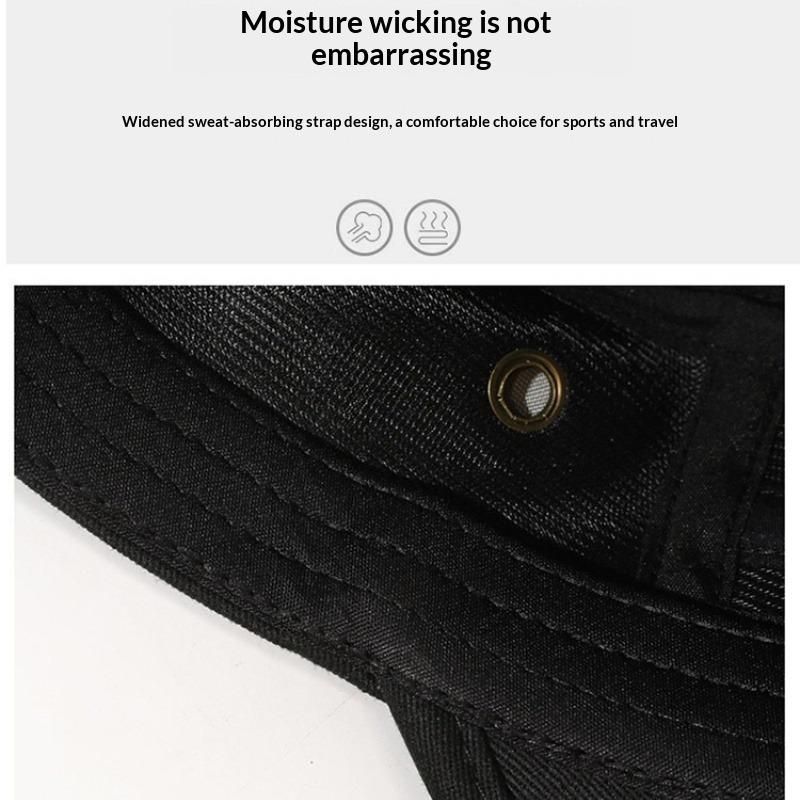 Men's Cotton Flat Top Hat - Casual Outdoor Cap for All Seasons, Simple Fashion Travel Cap