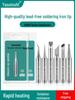 High-Quality Lead-Free 936A Electric Soldering Iron Tip: Bent Horseshoe Design for Constant Temperature Stations.