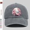 pc Unisex Cherry Blossom Tree Print Baseball Cap Simple Decorative Hat for Home and Casual Wear Multiple Colors Available Co