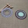 Lace Circle Frame Football Metal Cutting Dies for DIY Scrapbooking Album Paper Card Cover Craft