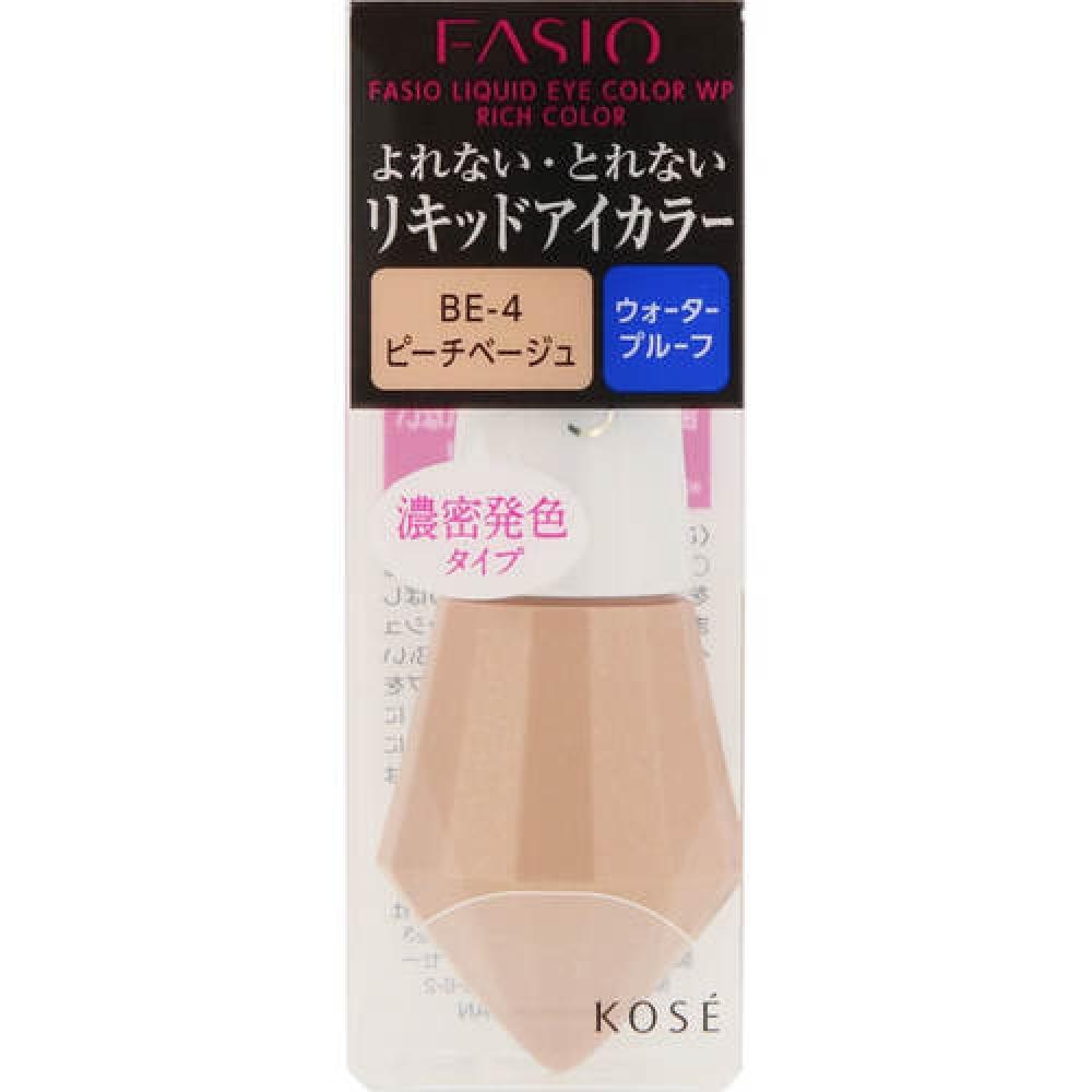 

Жидкая краска для глаз Facio WP Intense Color Type BE-4 Персиково-бежевый 5 г
