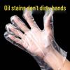 ZISIZ Thickened Food-Grade Disposable Plastic Gloves