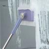 Flat Mop with Cloth Kitchen Bathroom House Mini Sweeper Mop with 360 Degree Rotation Dry Wet Easy Use Mop Household Cleaning Tool