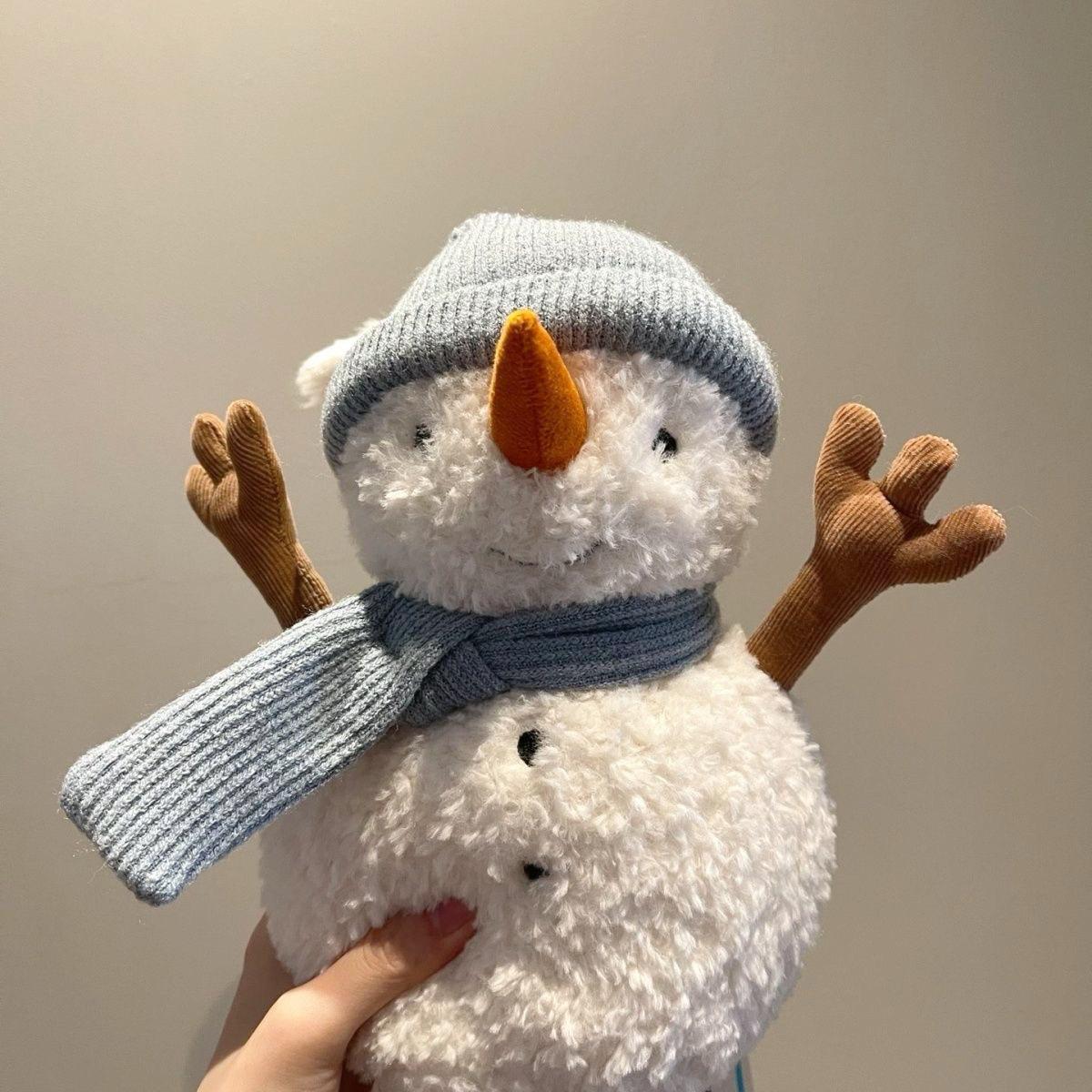 

Новая милая 10 см Сами Снеговик Плюшевая Мягкая Кукла Девочка Милая Зимняя Мультяшная Кукла Снеговик Плюшевая Игрушка Детский Компаньон Рождественский Подарок