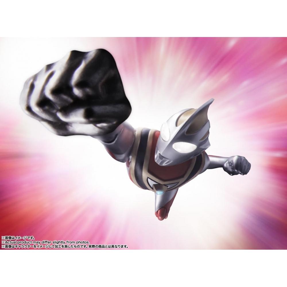 S. H. Figuarts (Shinkocho Seiho) Ultraman Gaia (V2) Ca.. 150 mm große, bewegliche Figur aus ABS und PVC, bemalt