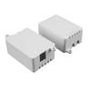 Scatole Contenitori Impermeabili per Progetti Custodia Nera in Plastica ABS 10 Stili Alloggiamento Custodia per Strumenti Forniture Elettroniche