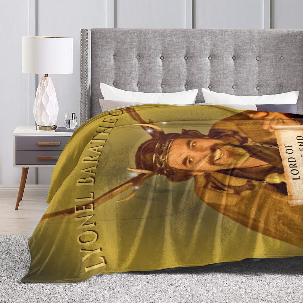 Lyonel Baratheon Flannel Blanket Winter  Warm Throw Blanket for Children Bedroom Funny Bedspread Sofa Bed Cover