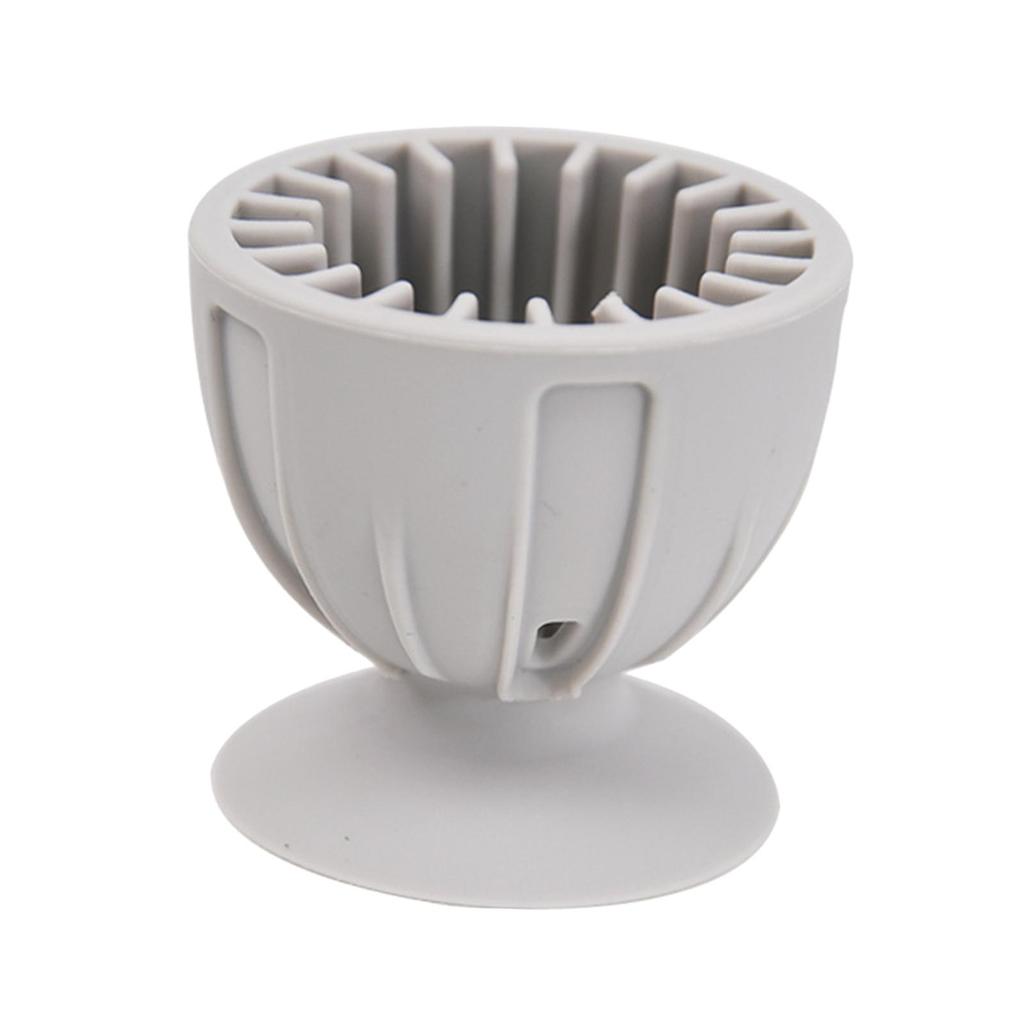 Egg Scrubber for Fresh Eggs Kitchen Utensil Silicone Multipurpose Washer gray