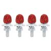 4Pcs/Set Decorative License Plate Bolts Exquisite Car Holder Screw Fastener Set Compatible With Most Vehicles And Trucks
