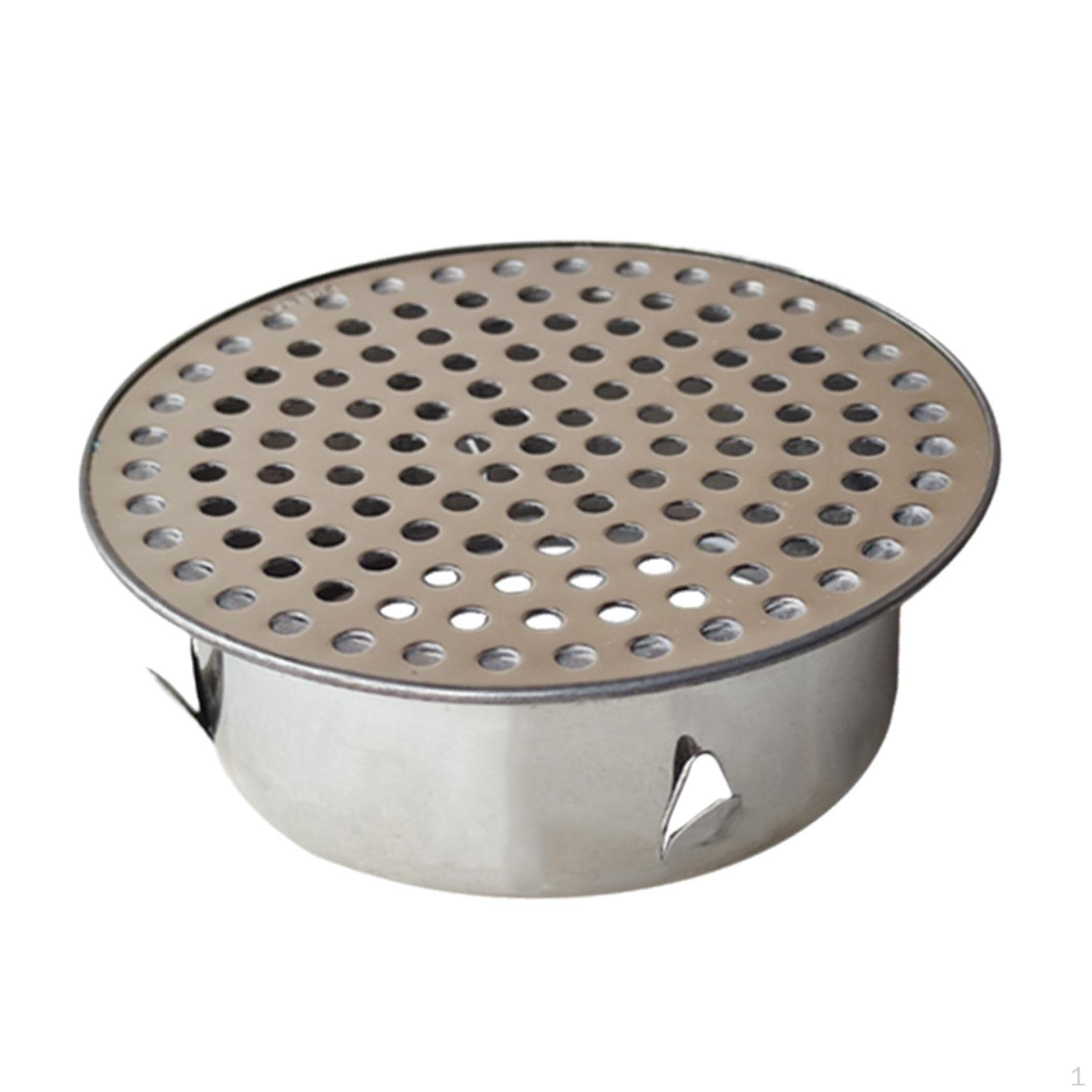 

Дышащая крышка сливного отверстия из нержавеющей стали для кухни, ванной, туалета 150 tubes