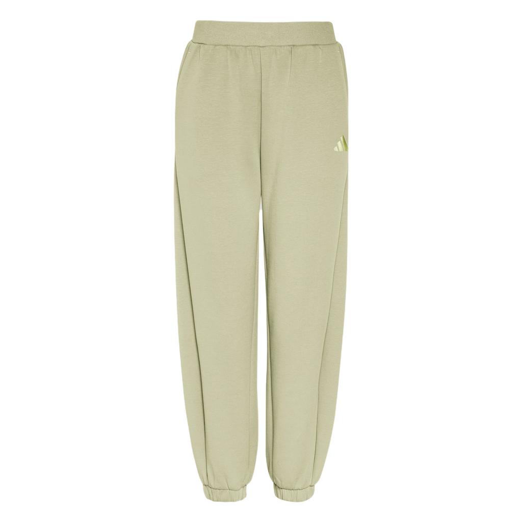 Adidas Knitted Track Pants Loose Fit Comfortable Kids Bottoms KV7012