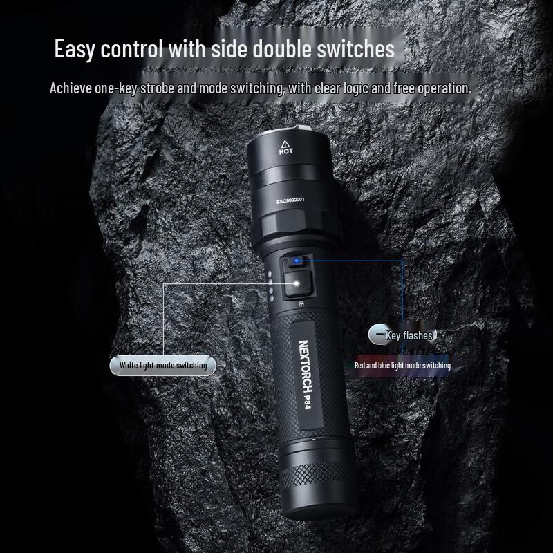 NEXTORCH P84+ Multi-Source Duty Flashlight
