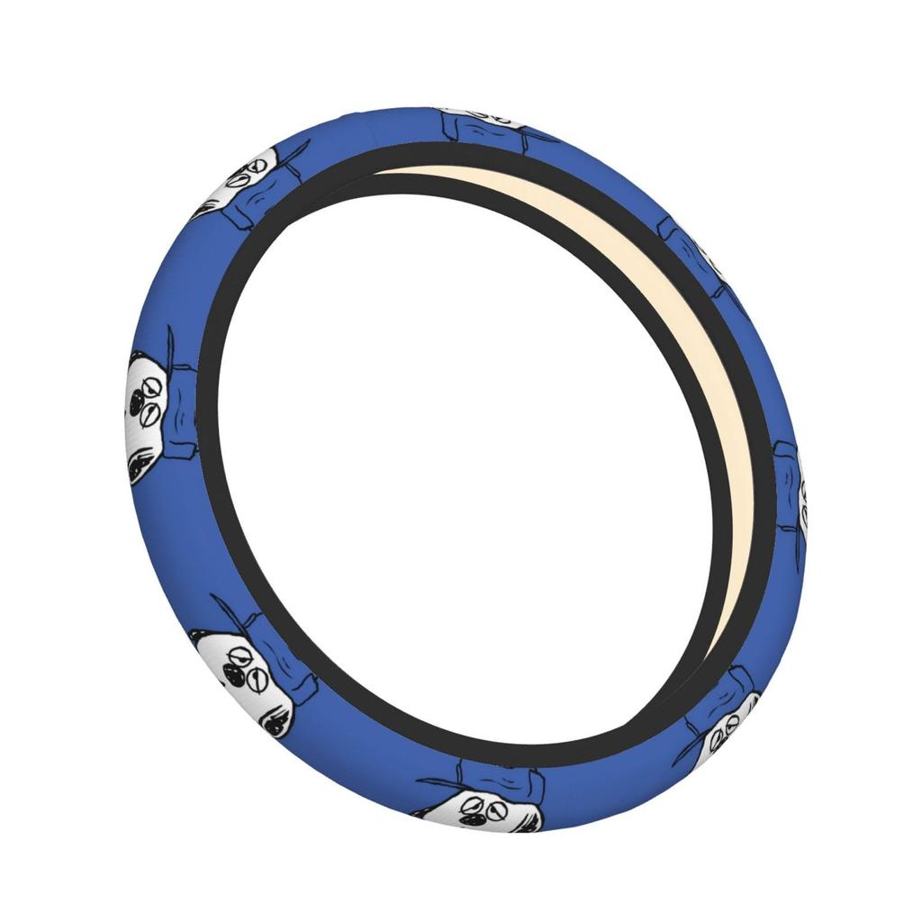 Olaf Snoopy Steering Wheel Cover for Cars, Stylish, Anti-Slip, Stain Prevention, Good Texture, Accessories,