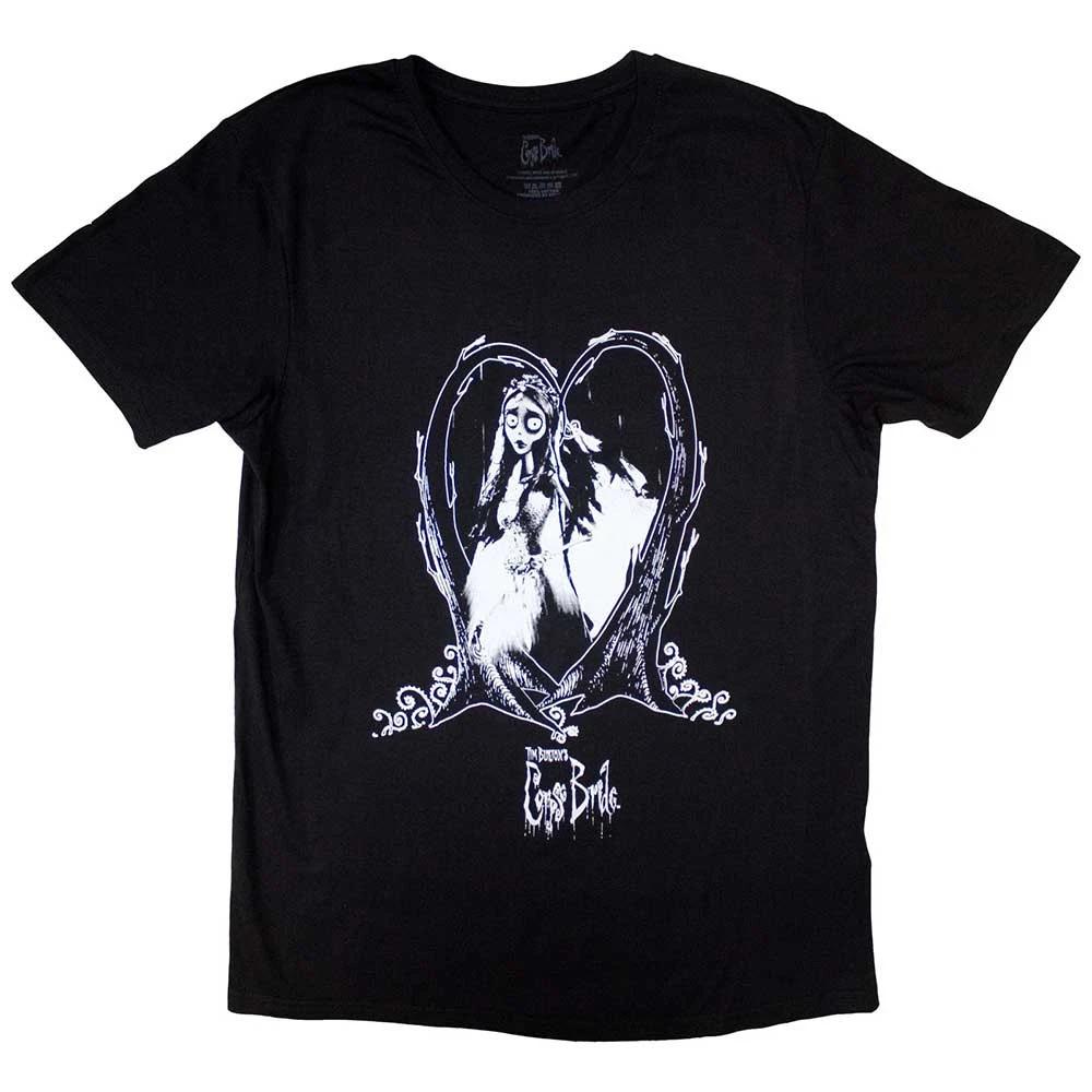 Corpse Bride Heart Authorized Mens T-Shirt M