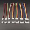 PH2.0mm Pitch Terminal Wire Harness Connector Cable 26AWG Wire With Socket 2P To 10P Multiple Circuit For Electronic Application