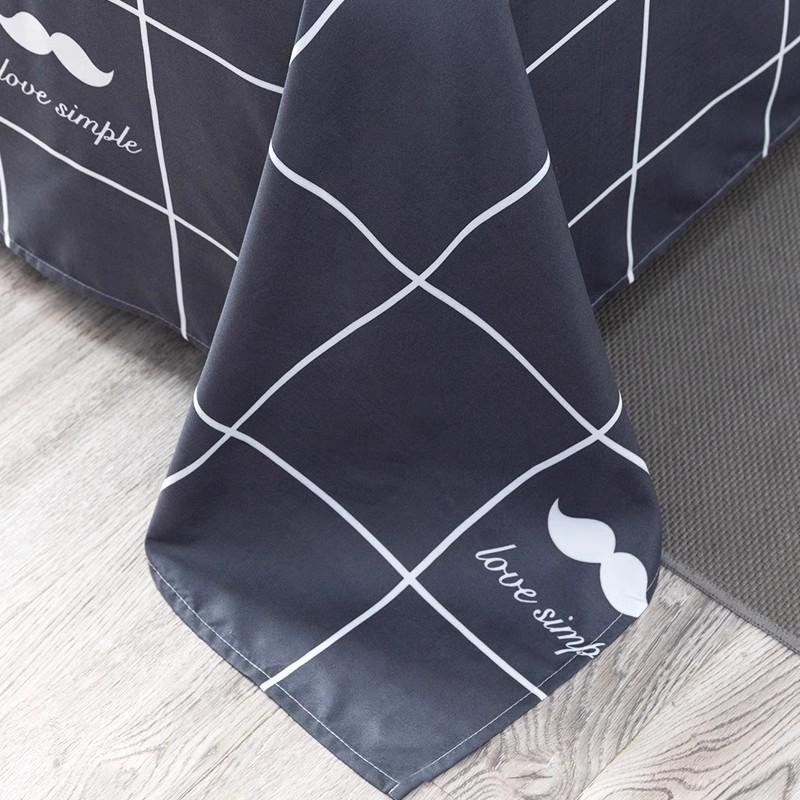 K pokožce šetrné broušené prostěradlo Zesílené Jednolůžko Dvojlůžko Vícespecifikační prostěradla pro všechna roční období