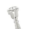 Trumpet Mouthpiece, Beginner-friendly, Silver-plated Brass.