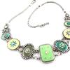 Les Trésors De Lily [E6680] - Collier Créateur 'Oxana' Vert