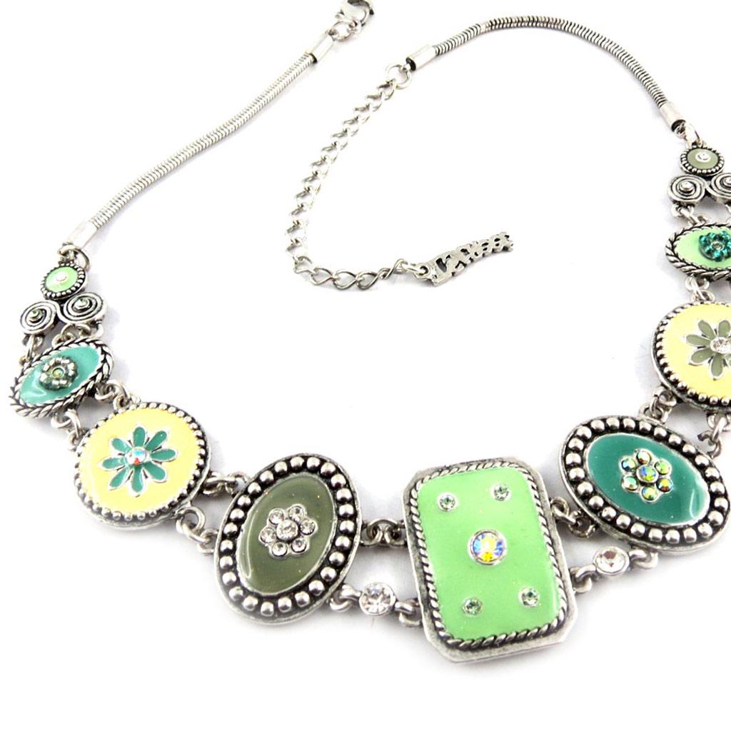 Les Trésors De Lily [E6680] - Collier Créateur 'Oxana' Vert