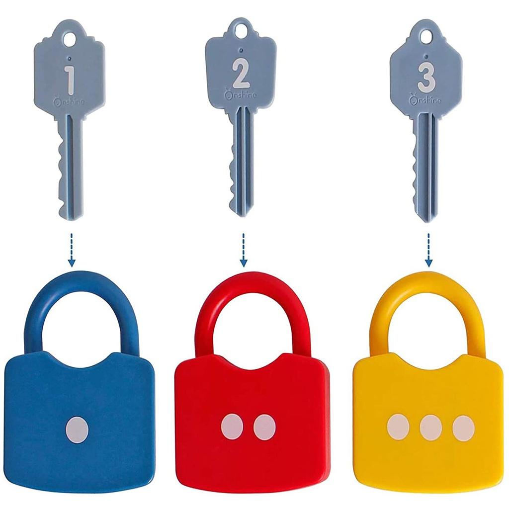 Counting Learning Toy Numeric Locks Developmental Numbers Letters Matching Toy Montessori Preschool Educational Toy