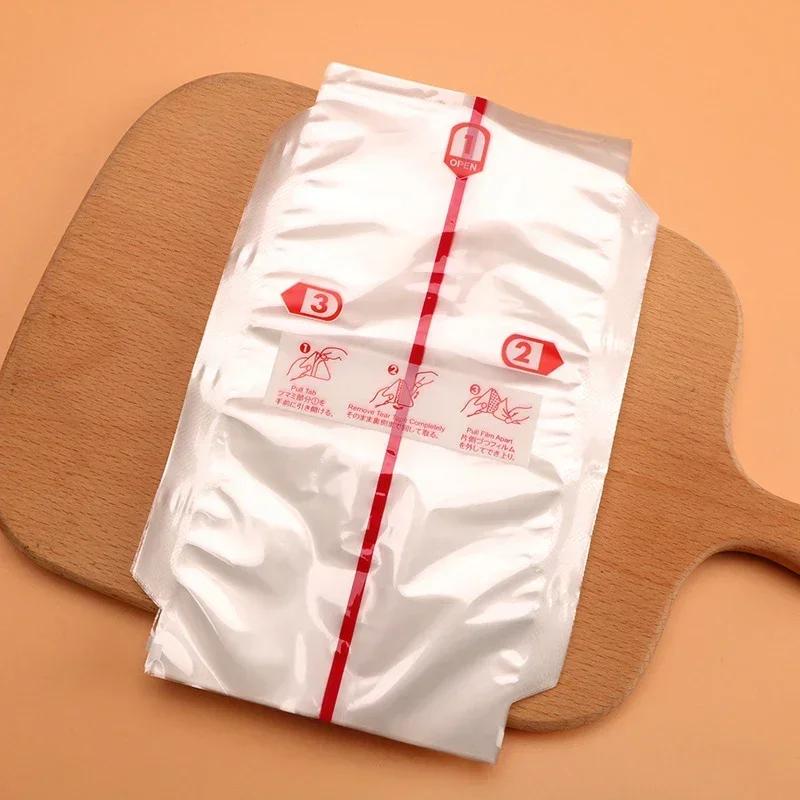 20/50 Stück Doppelschichtige Dreieckige Onigiri Algenverpackung Lebensmittelgeeigneter Kunststoff Geschmacksrichtung Einweg-Verpackungsbeutel für Sushi Sandwich