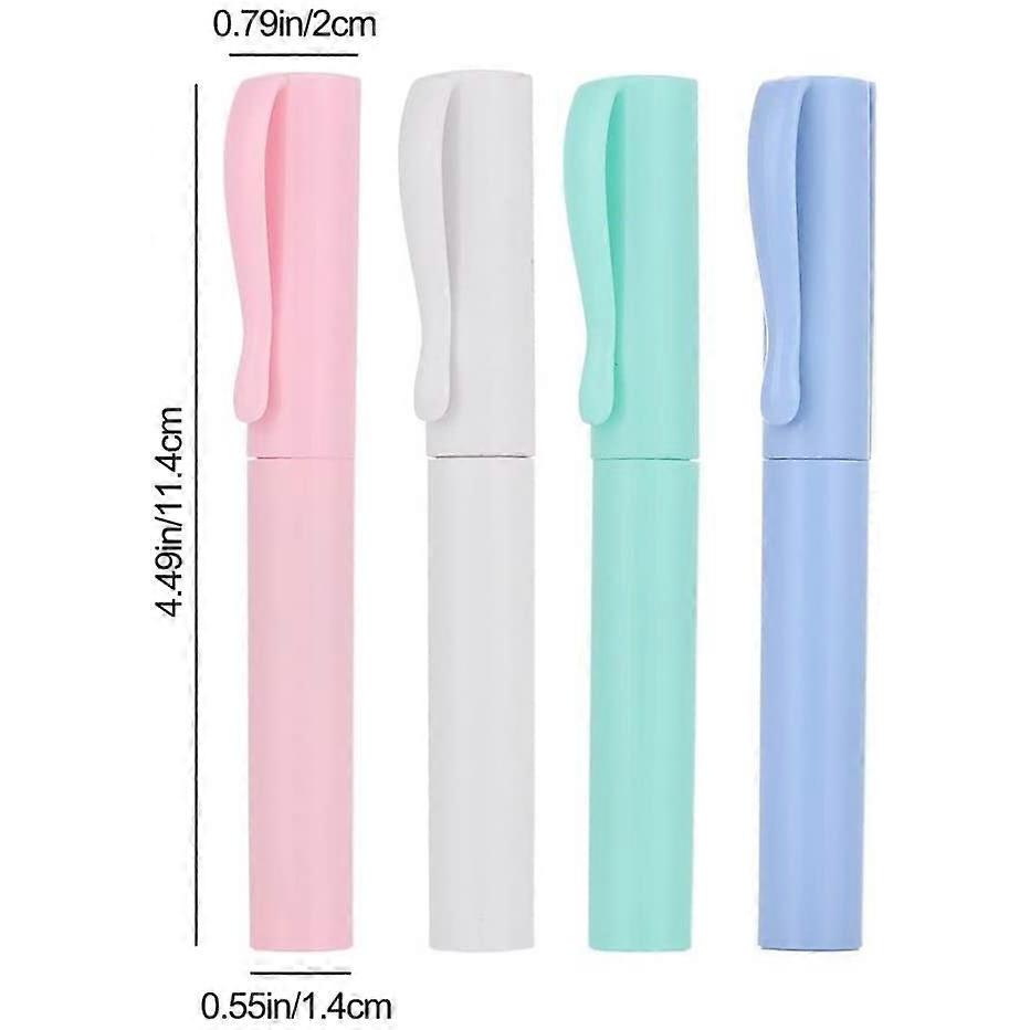 Pen Shape Small Portable Scissors Paper Scissor Design Student Safe Cutting Art Office School Supply Stationery