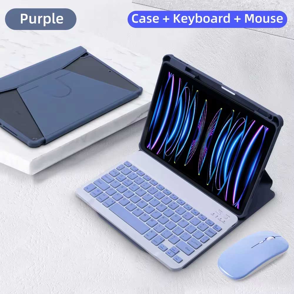Touchpad Keyboard Case For iPad 10th Generation For iPad 11th A16 Pro 11 Air 4 Air 5 Air 3 Pro 10.5 7/8/9th 10.2 Protective Case
