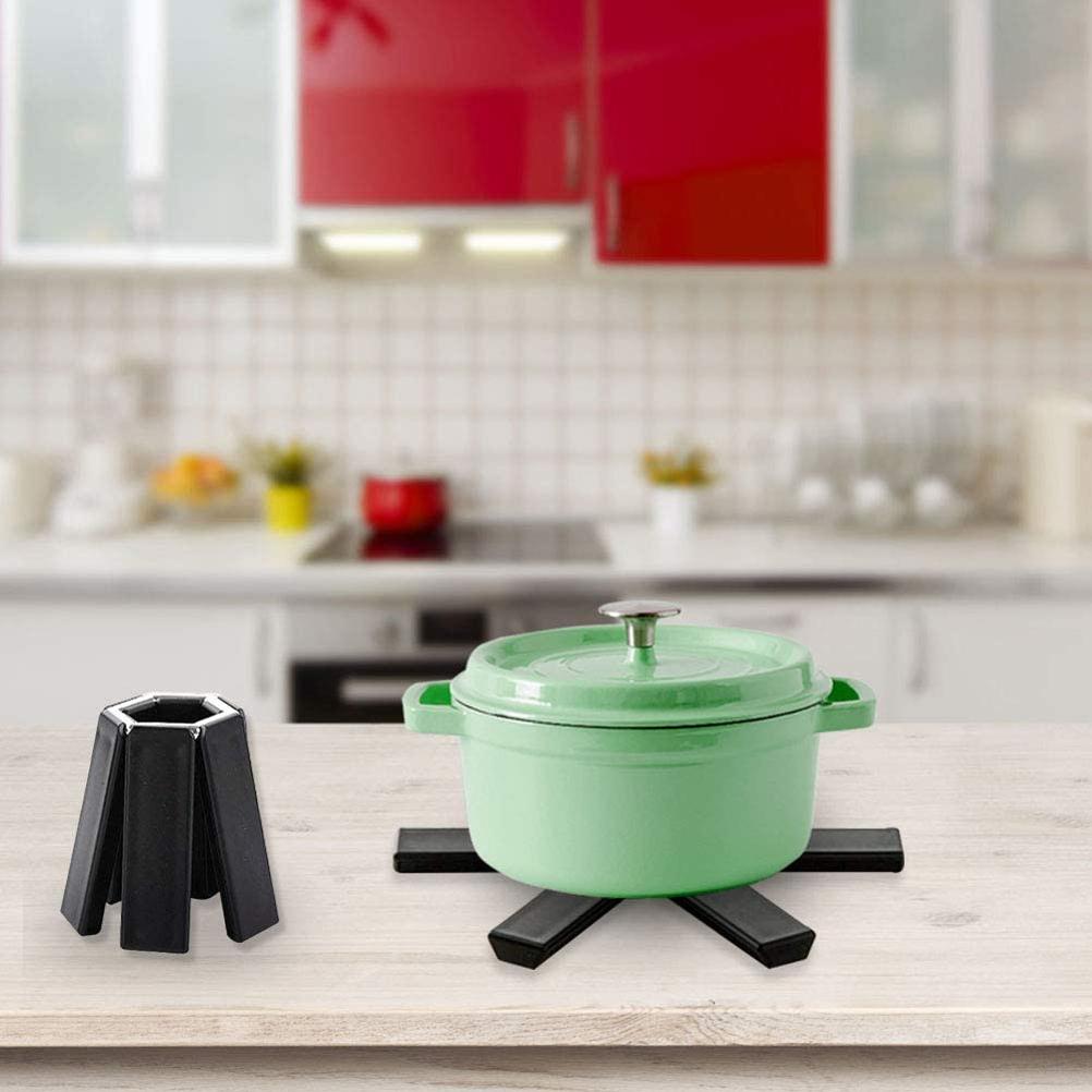 Heat-Resistant Flame Retardant Pot Mat Folding Anti Hot Pad Heat Insulation Pad ?for Pots and Pans