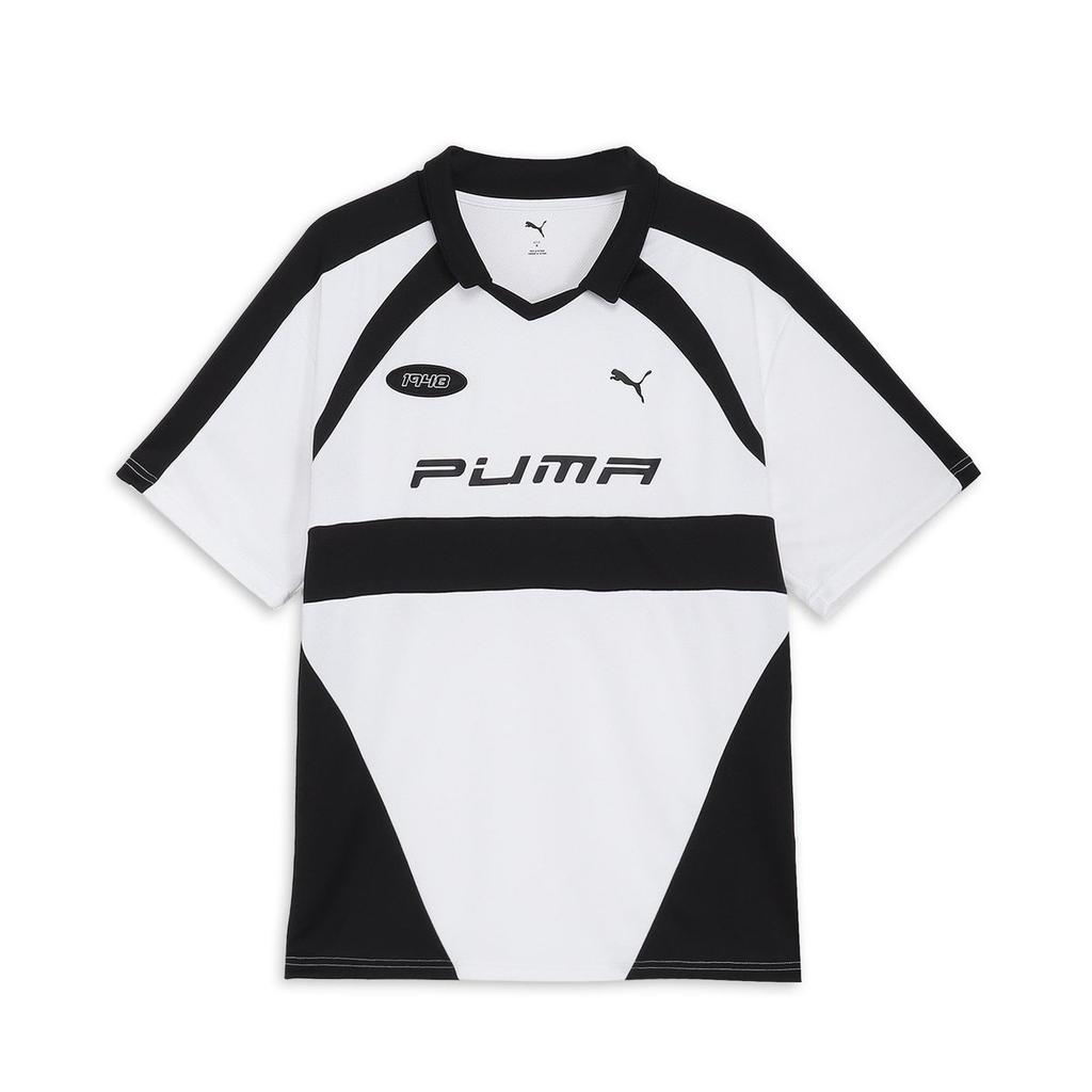 PUMA Men's Football Shirt White XL Streetwear Motor Style Moisture-Wicking Quick-Dry T-Shirt 63124202