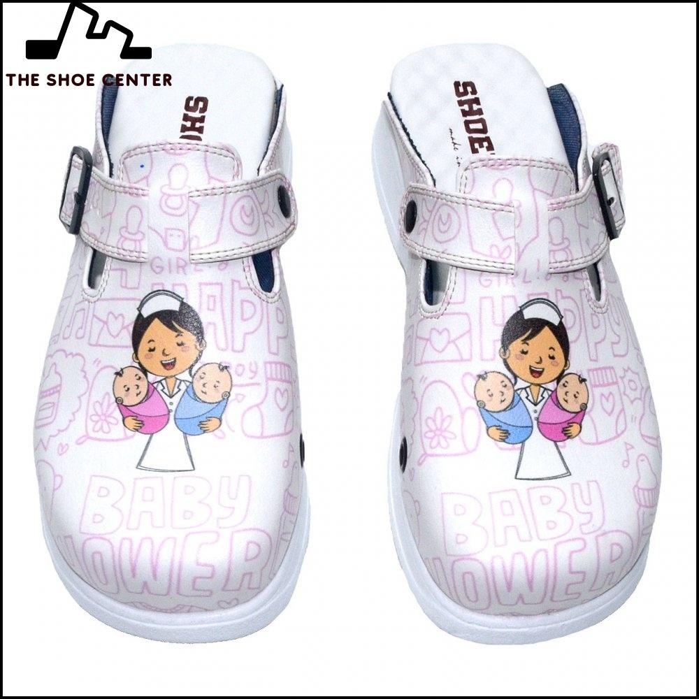 

Тапочки для медсестер для женщин, тапочки с закрытым носком, анатомическая обувь для девочек с 5 точками, женская обувь без бретелек для женщин