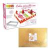 Expandable Rectangular Pastry Frame + 5 Cake Supports