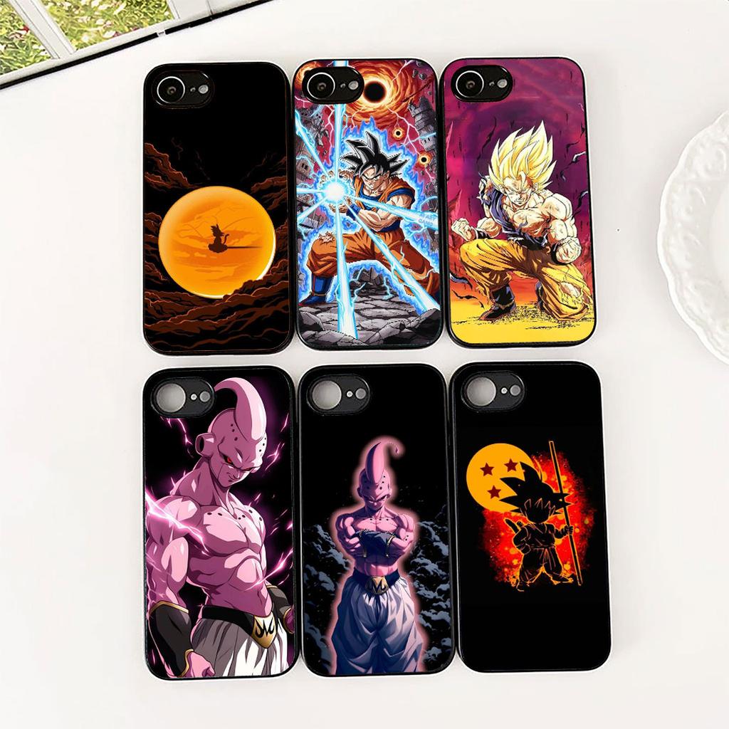 Cover for Apple iPhone 17 16 14 15 Plus Pro Max 16E ProMax + 15Plus 15+ 16+ Phone Case Majin Buu Dragons Gokus Balls Super