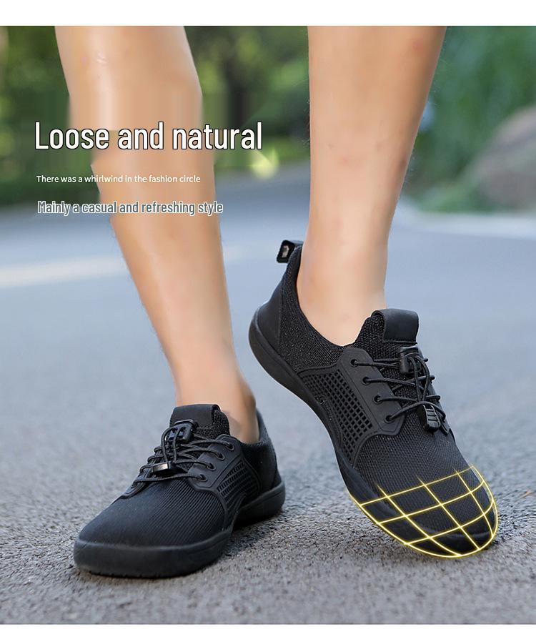 Paar Weite Passform Barfuß Wander- & Fitnessschuhe - Atmungsaktiv für Outdoor- & Indoor-Sport