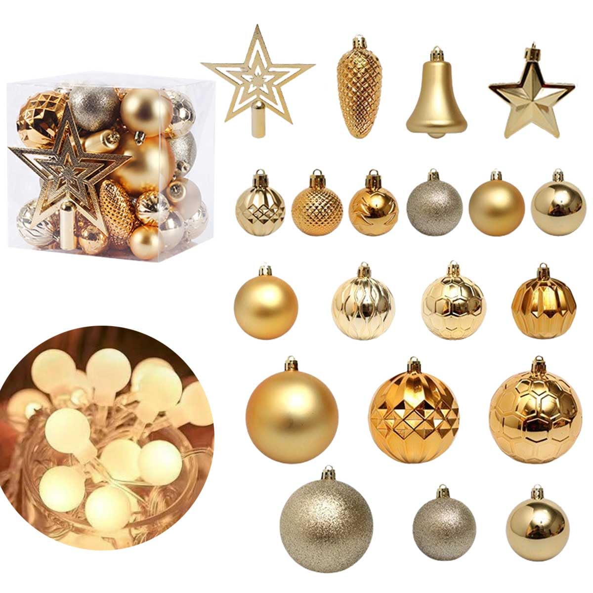 

iikuru Christmas Tree Christmas Christmas Tree Decoration with LED ya171 Ornament, Decoration, Lights,