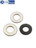 Nickel-Plated Carbon Steel Flat Washer, Blackened & Thickened, Sizes: M2, M2.5, M3, M4, M5