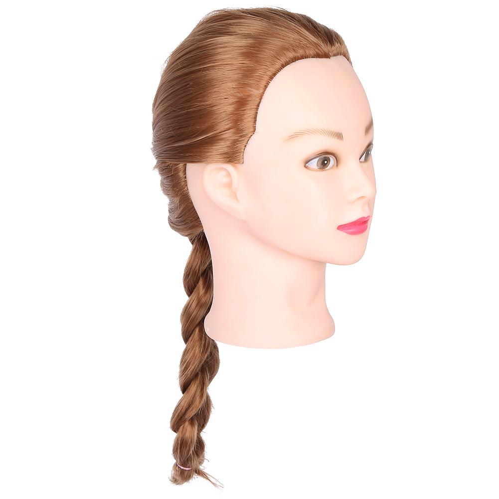 Wig Hair Mannequin Head Hair Styling Braiding Salon Training Practice Head Model 70cm